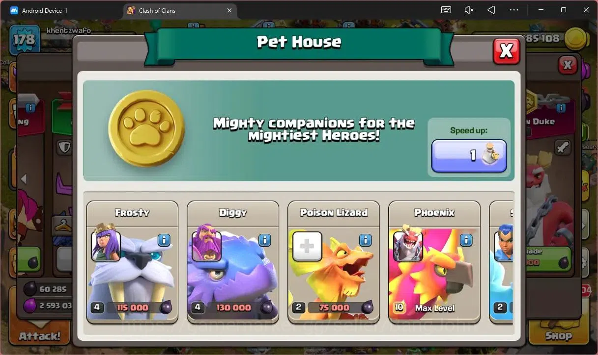 Clash of Clans Accounts Global |TH16–BH10|LVL 178|HH 9|AQ90,BK83,GW60,MP52 image 17