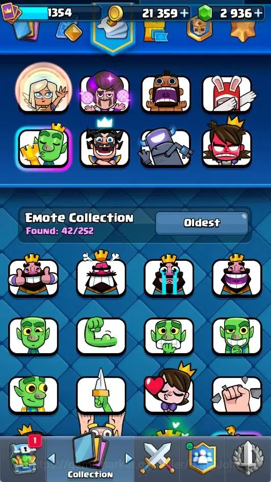 Clash Royale Accounts Mobile |KTL 15|Trophy 11117|4 Max L16 Card|3 Heroe image 14