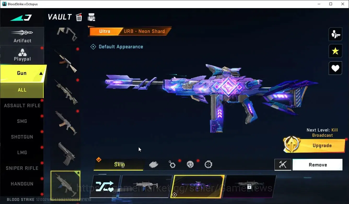 Blood Strike Accounts ASIA|5 ULTRA 3 Pitch Striker Alondra,Emma,Spike,UR image 6