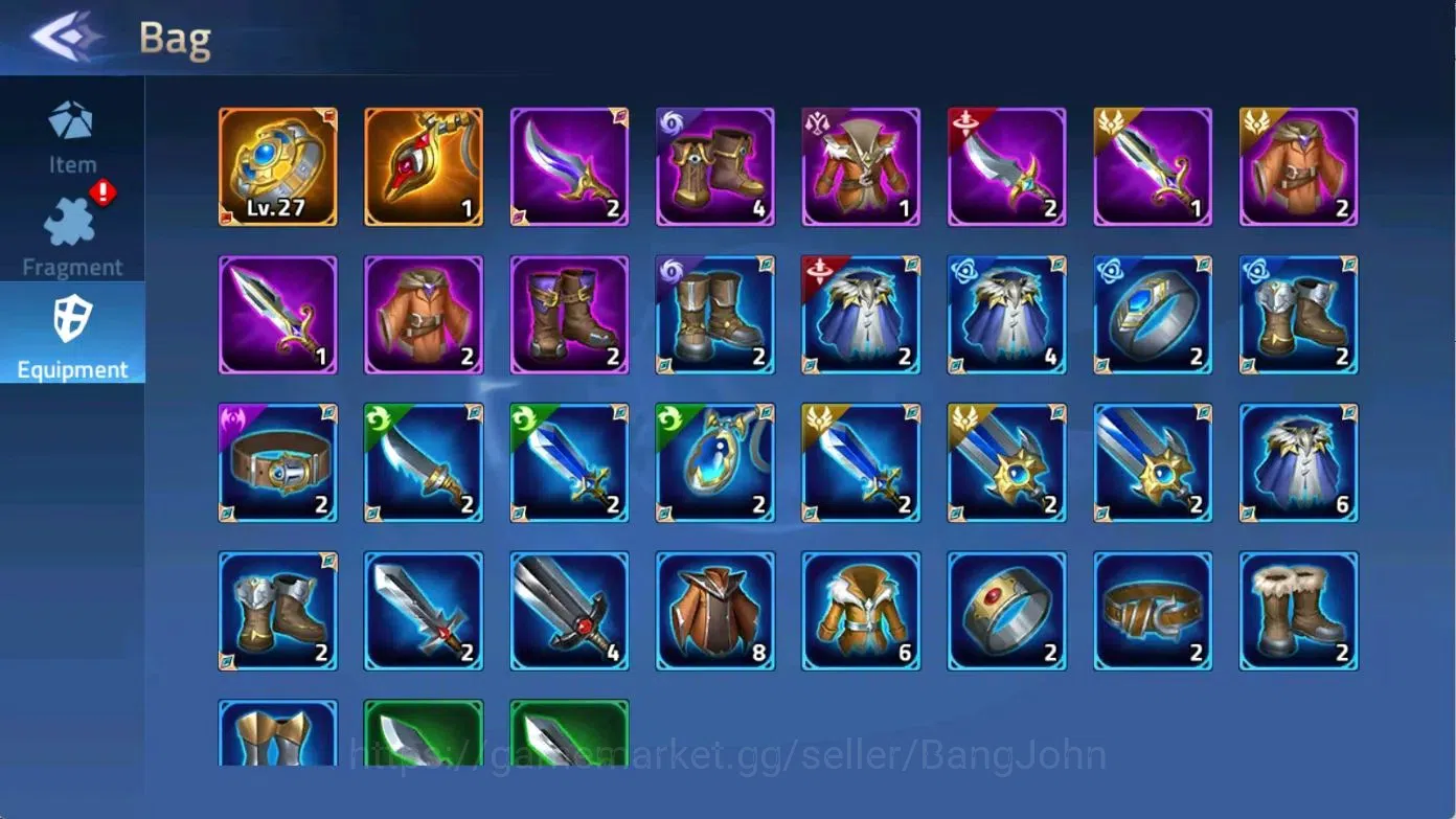 Mobile Legends: Adventure Accounts SERVER 70683|LVL 87|12639K POWER| 5 AWAKEN | 1UR H image 8