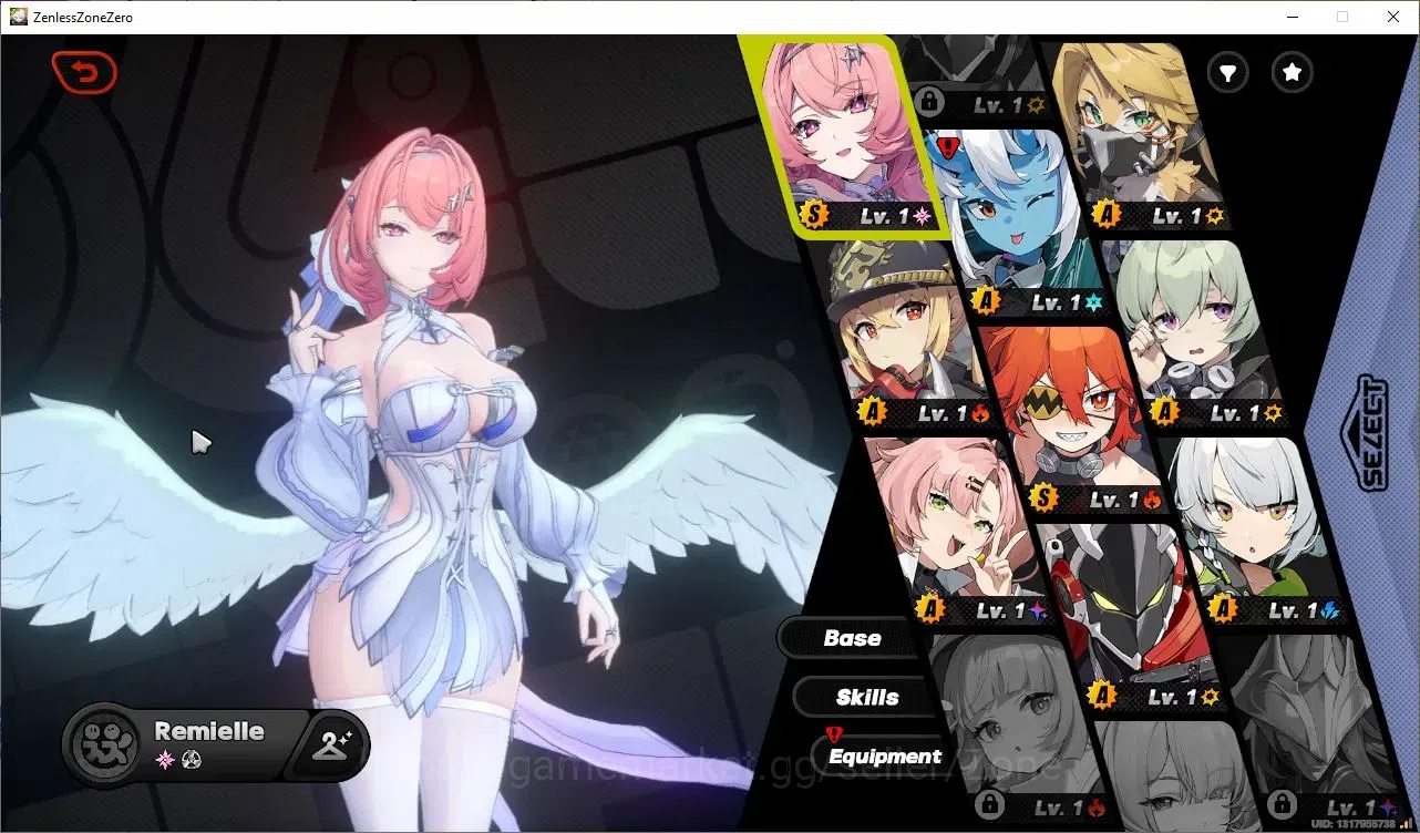 Zenless Zone Zero Accounts Starter ASIA|Lvl 5|1 Limit (Ramielle)+Sellector Char ON|1124 Polychrome, MC Wize|TakeMail(ZZZ847Z) 1