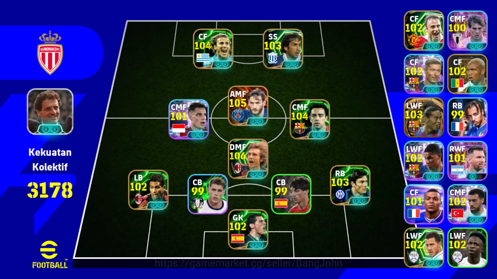 eFootball Others Power 3178 | Kvaratskhelia Big time blitz | Pirlo  image 1