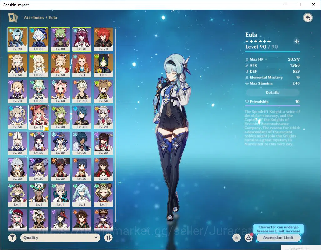 Genshin Impact Accounts ASIA | 53AR | 4 Limited +34(*4Character) | Yoimiya image 3