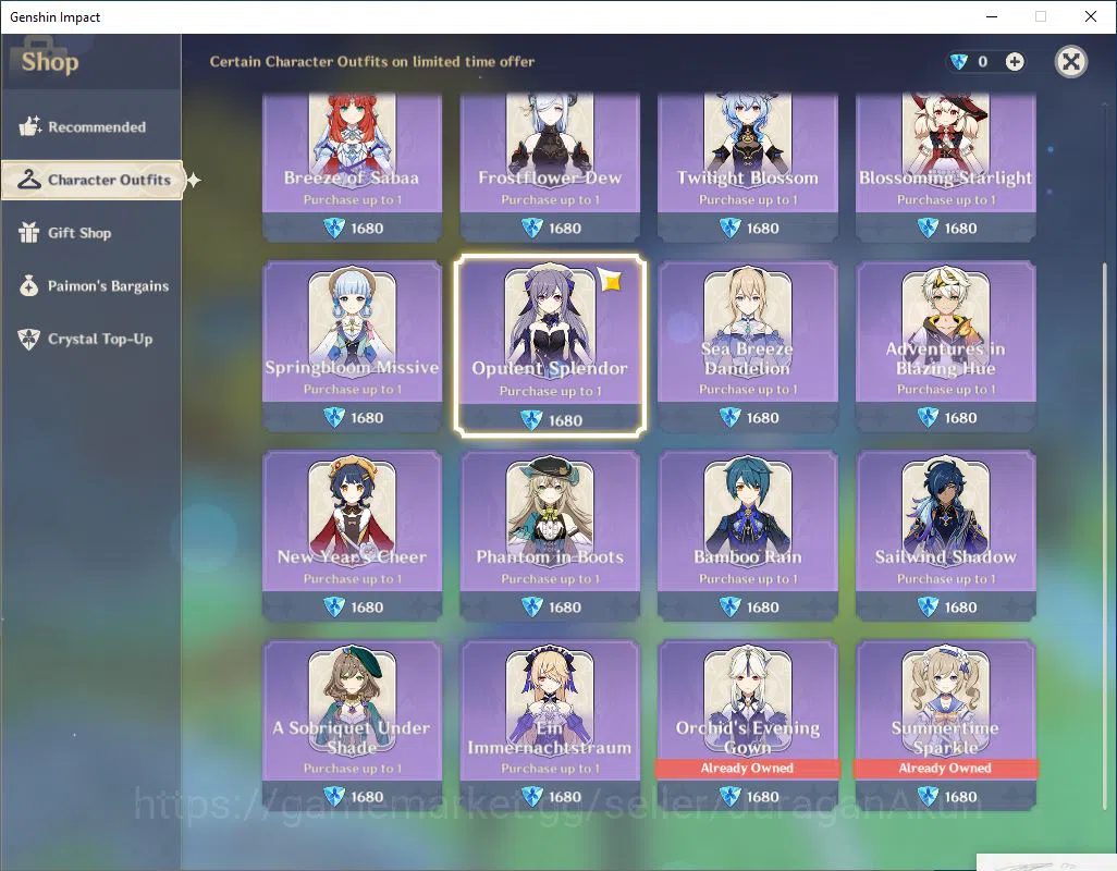 Genshin Impact Accounts ASIA | 53AR | 4 Limited +34(*4Character) | Yoimiya image 4