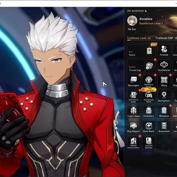 Honkai Star Rail Accounts Starter Asia|Starter TL 26|2 Limited + 1 Standard|Archer,Rin Tohsaka & Gepard|Male