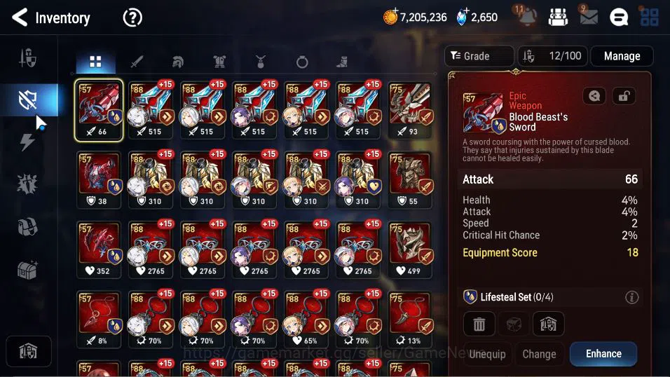 Epic Seven Accounts GLOBAL Unverif|New Era|2 ML(Salome,D Lilibet)+ Lan image 8