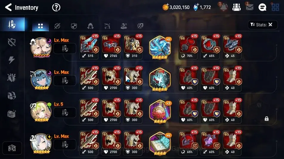 Epic Seven Accounts GLOBAL Unverif|New Era|7ML(SchoolNurse Yulha,Rhian image 13