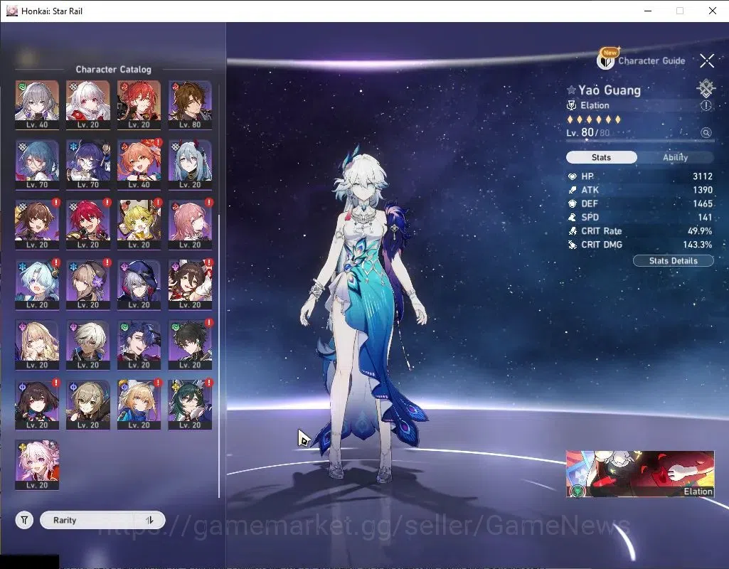 Honkai Star Rail Accounts Asia|TL 67|10 Limited|1 Prem Team|(SW999)+Sign,Yao image 5