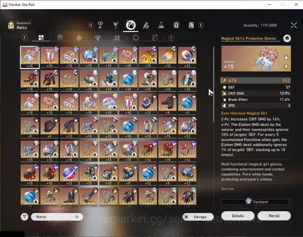 Honkai Star Rail Accounts Asia|TL 67|10 Limited|1 Prem Team|(SW999)+Sign,Yao image 8