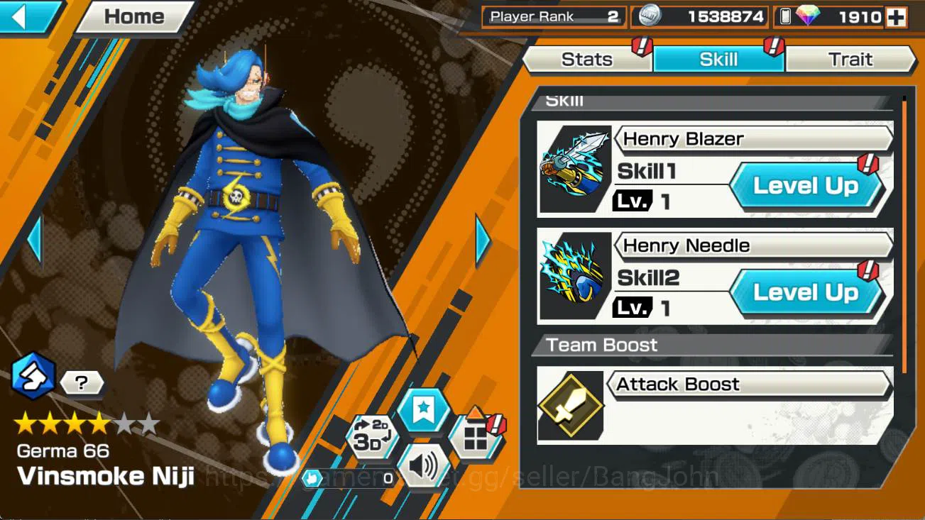 One Piece Bounty Rush Accounts GLOBAL | ex 1, st ethan baron, bikini hancock, van image 6
