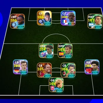 eFootball Accounts Legends & Iconic Players 5 MANAGER BOOSTER | COLECTIVE 3249+, O DEMBELE WCP2026,FULL TOP TIER,GG