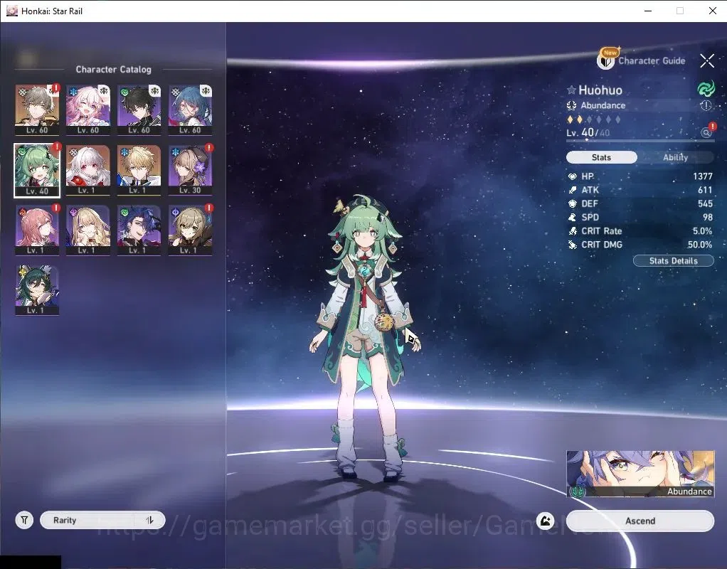 Honkai Star Rail Accounts Asia | TL 50 | 64,5K Stellar Jade 26 Star Rail Spe image 4