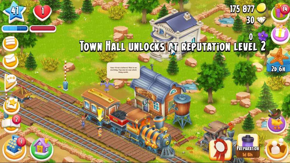 Hay Day Accounts Level 41 | Barn Storage 1050 + Silo Storage 625 | 175k Coins, 30 DM |CN ON|Log Supercell ID|Take 6