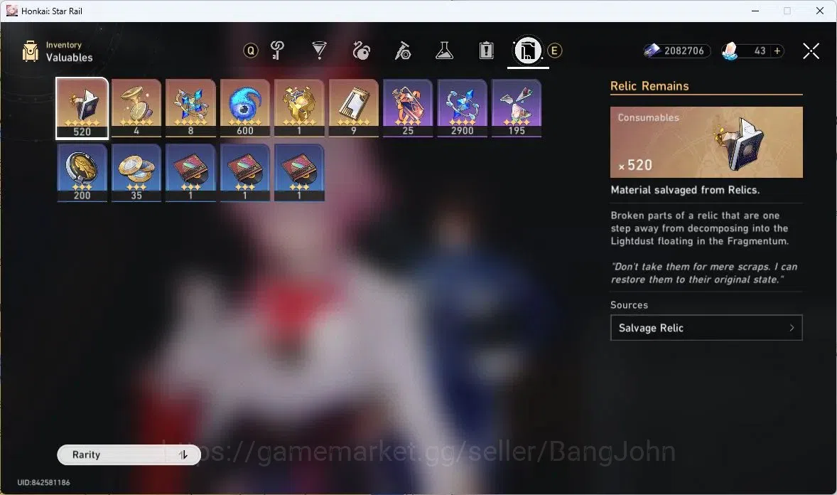 Honkai Star Rail Accounts Asia|Starter|5 Limtid | Evanescia+Sign | Dan Heng  image 15