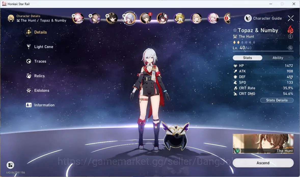 Honkai Star Rail Accounts Asia|Starter|5 Limtid | Evanescia+Sign | Dan Heng  image 4