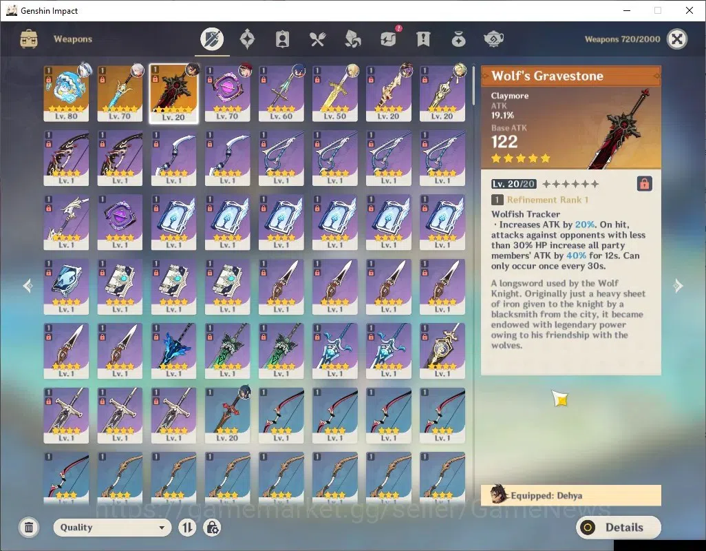 Genshin Impact Accounts ASIA |AR 53 |3 Limited + 3 (*5Weapon) |[Maulani,Ka image 14