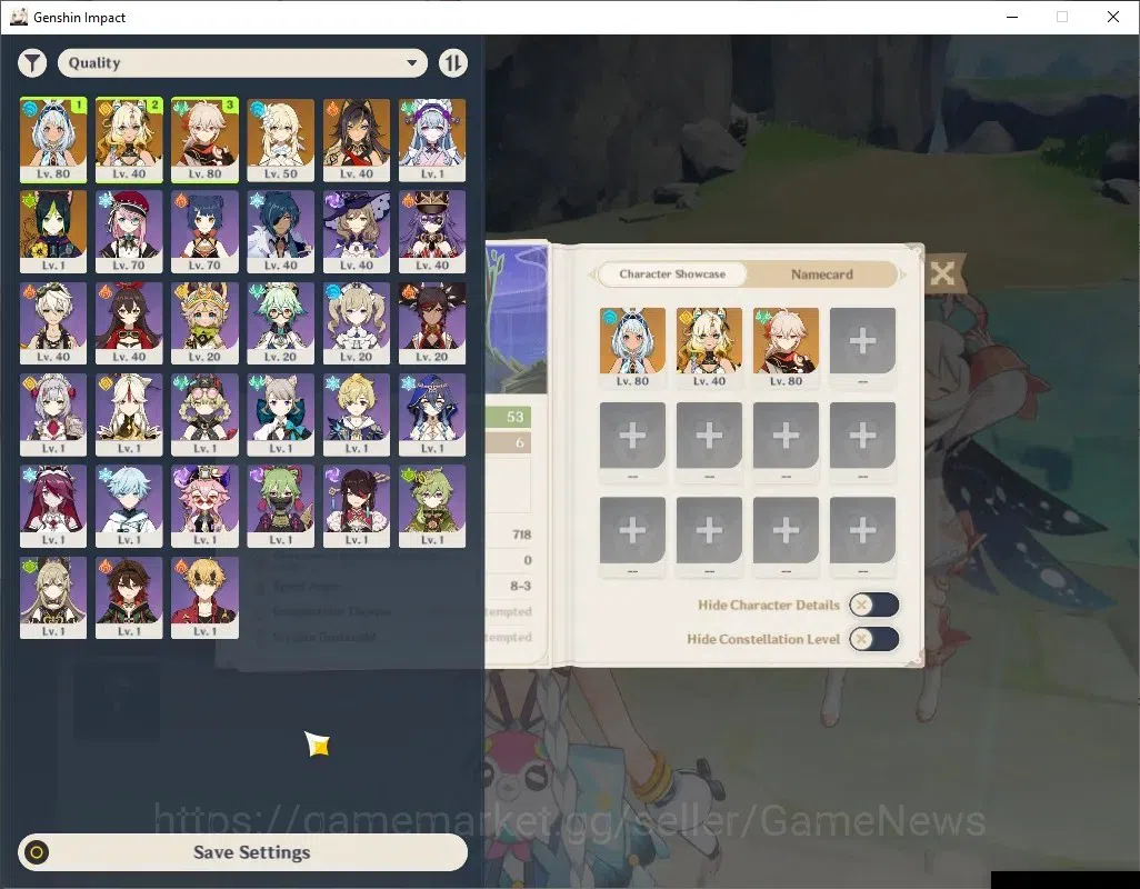 Genshin Impact Accounts ASIA |AR 53 |3 Limited + 3 (*5Weapon) |[Maulani,Ka image 2