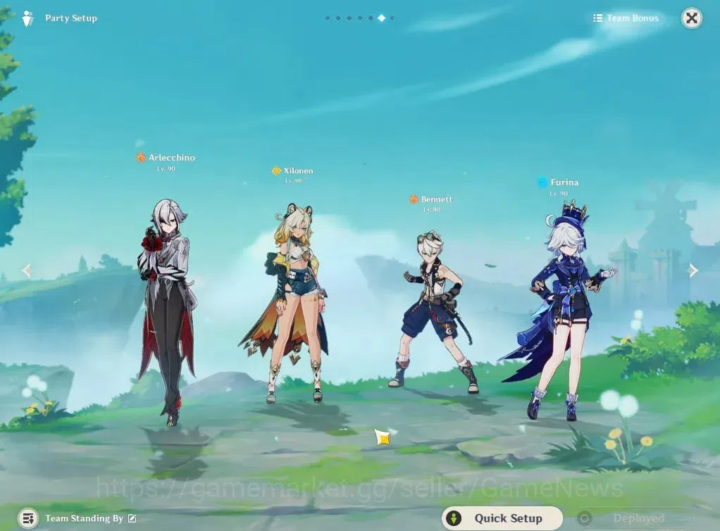 Genshin Impact Accounts Asia|AR56|PreamTeam Arlecchino+sign|8Limited+5(*5W image 20