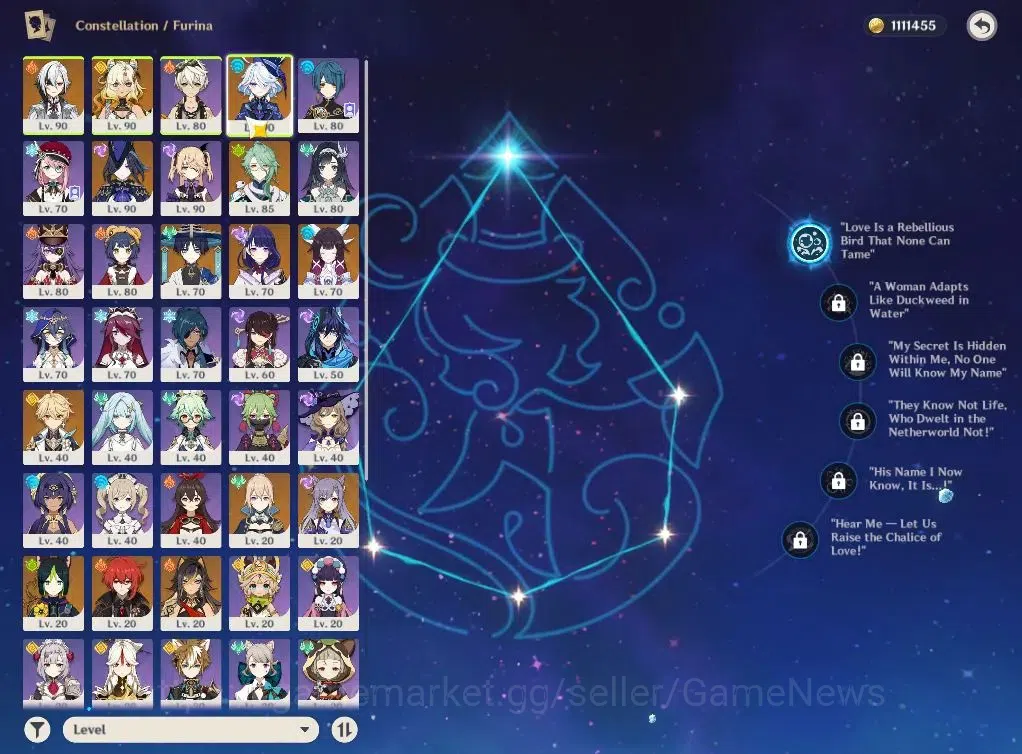 Genshin Impact Accounts Asia|AR56|PreamTeam Arlecchino+sign|8Limited+5(*5W image 4