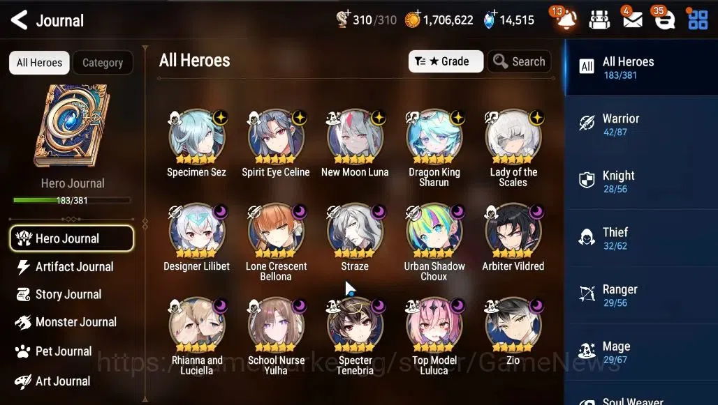 Epic Seven Accounts ASIA Verif|NewEra|15 ML(Rhinna&Luciella,SN Yulha,L image 4