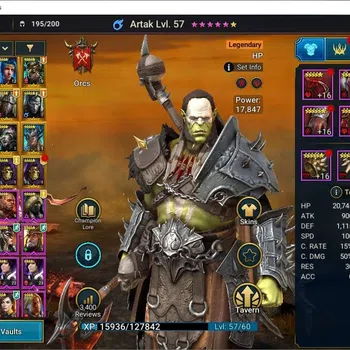 Raid: Shadow Legends Accounts Mid-Game Lv 27 797K Power|18 Legend