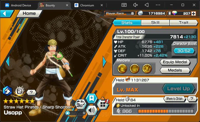 One Piece Bounty Rush Accounts GLOBAL|4ex|5elders Nusjuro,Divine Shank, Red Shank image 7