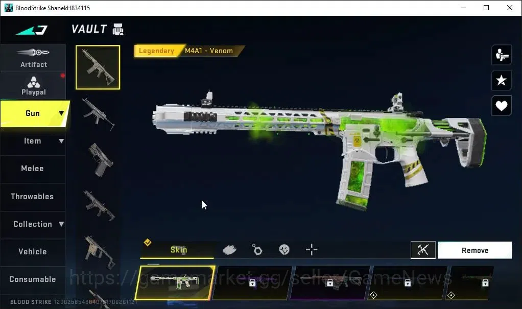 Blood Strike Accounts ASIA|Fresh Starter|ULTRA SKS-Elysium Lv3|Legendary image 5