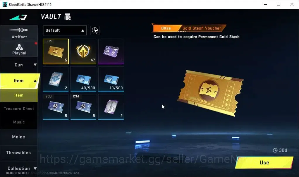 Blood Strike Accounts ASIA|Fresh Starter|ULTRA SKS-Elysium Lv3|Legendary image 6