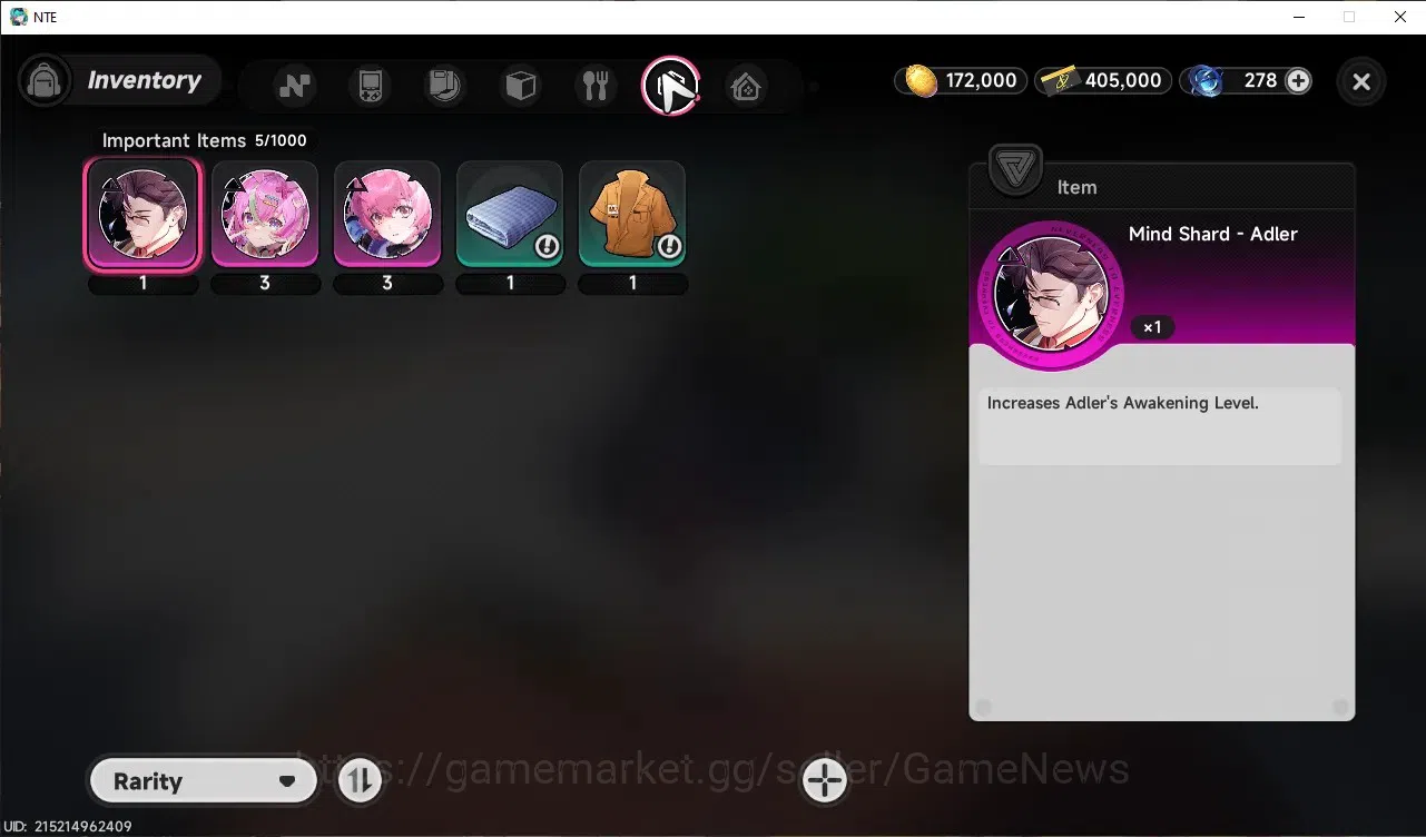 Neverness to Everness Accounts Global SEA|HL 3|2 SSR 1 Limited [Shinku]Char Standart(Fadia,Daffodil)|Selector On 6