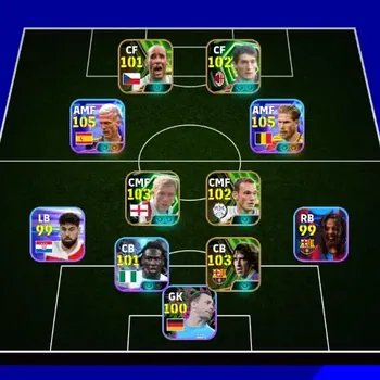 eFootball Accounts Legends & Iconic Players