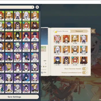 Genshin Impact Accounts Others ASIA|AR 56|Mavuika+Sign Prem Team|10 Limited+5 (*5Weap)|Hu Tao