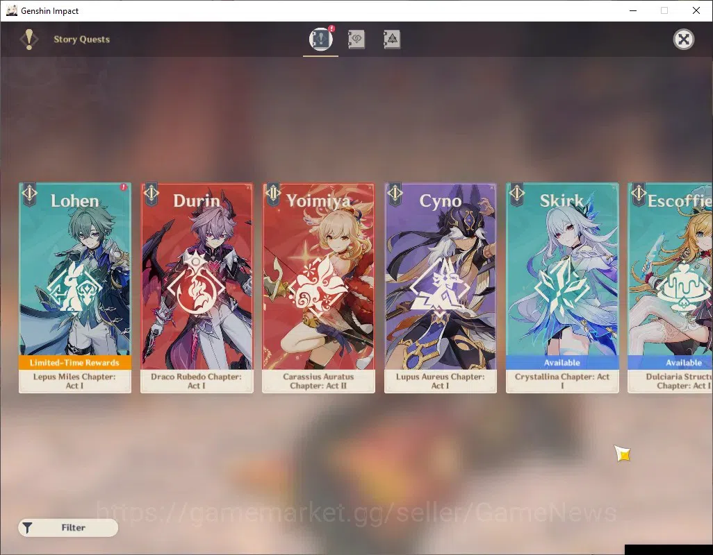 Genshin Impact Accounts ASIA|AR 56|4 Limited + 4 (*5Weapon)|MavuikaC2+Sign image 18