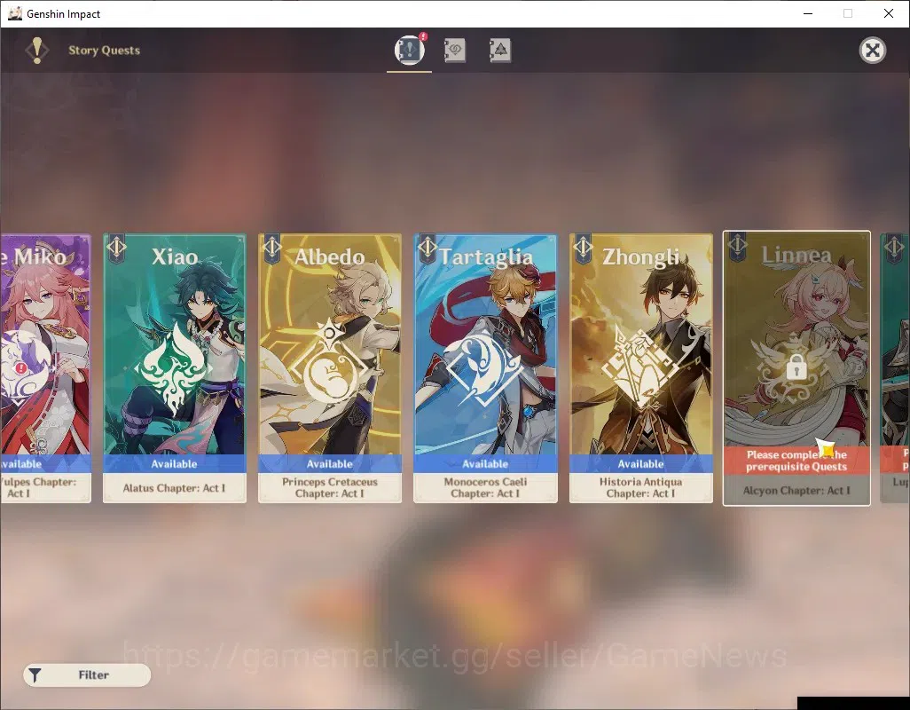 Genshin Impact Accounts ASIA|AR 56|4 Limited + 4 (*5Weapon)|MavuikaC2+Sign image 19