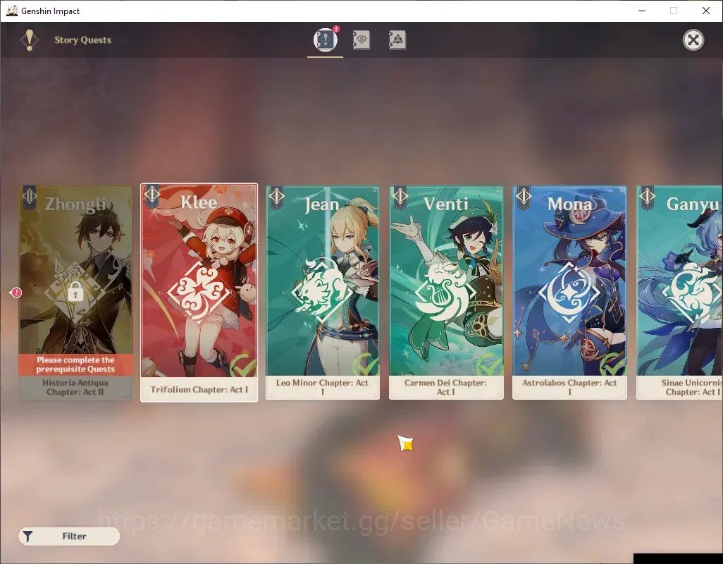 Genshin Impact Accounts ASIA|AR 56|4 Limited + 4 (*5Weapon)|MavuikaC2+Sign image 20