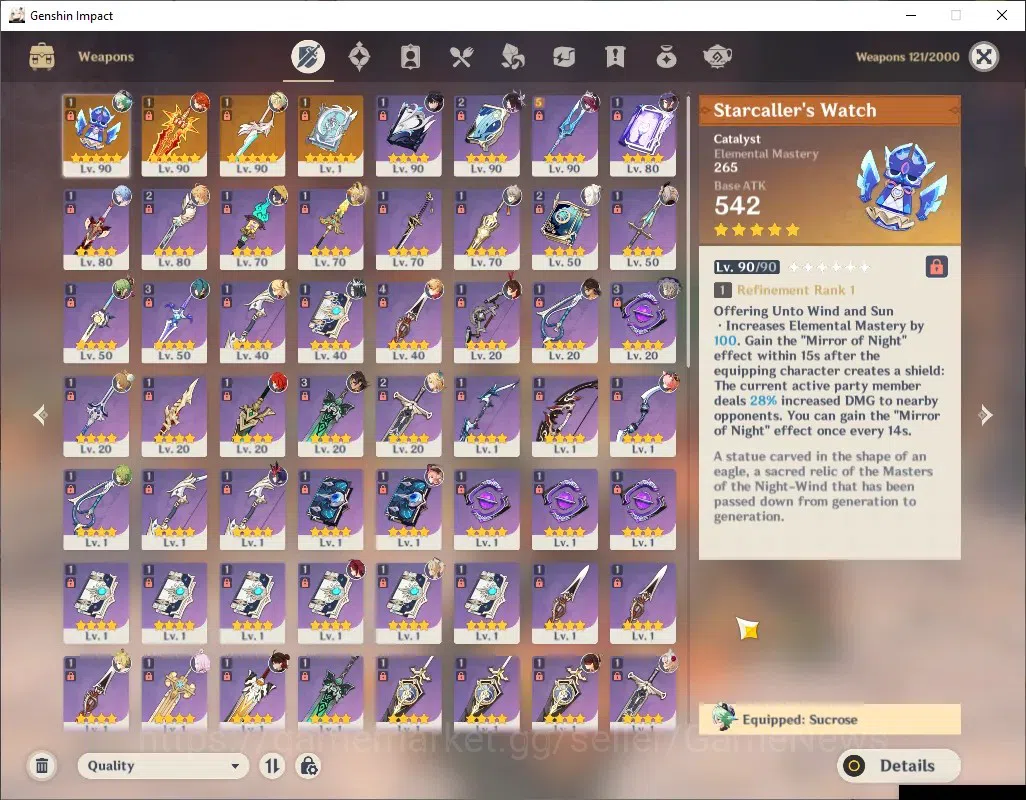Genshin Impact Accounts ASIA|AR 56|4 Limited + 4 (*5Weapon)|MavuikaC2+Sign image 6