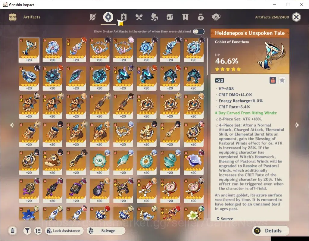 Genshin Impact Accounts ASIA|AR 56|4 Limited + 4 (*5Weapon)|MavuikaC2+Sign image 7