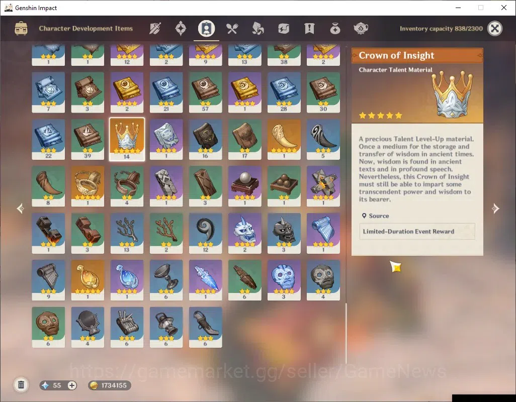 Genshin Impact Accounts ASIA|AR 56|4 Limited + 4 (*5Weapon)|MavuikaC2+Sign image 9