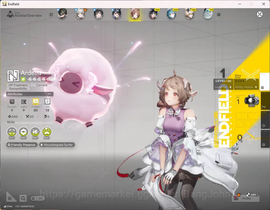 Arknights: Endfield Accounts ASIA | starter tangtang | for sign n detail check SS AKE166B 3