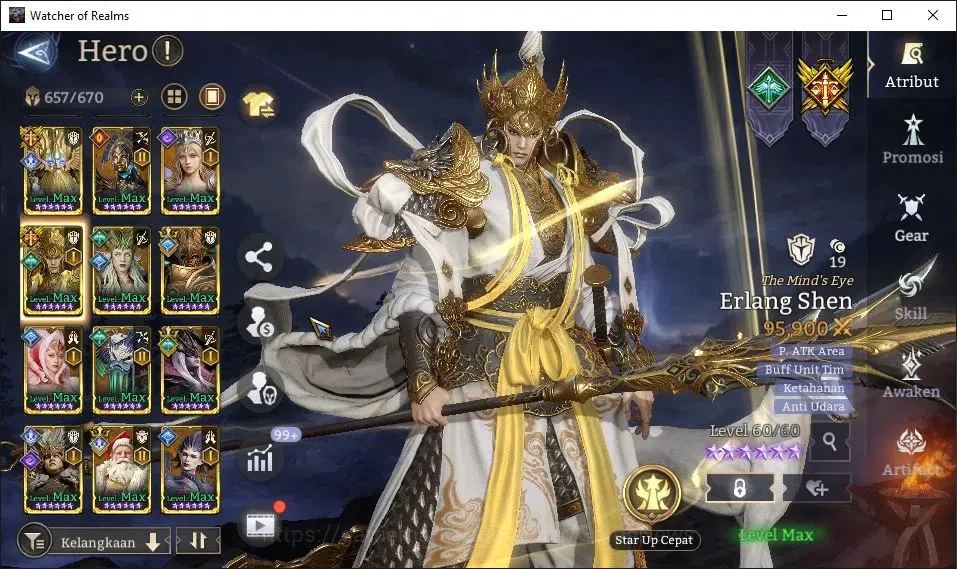Watcher of Realms Accounts GLOBAL 60x|7,4M Power|7K Gems|14 Lord[Oren,Ingrid, image 15
