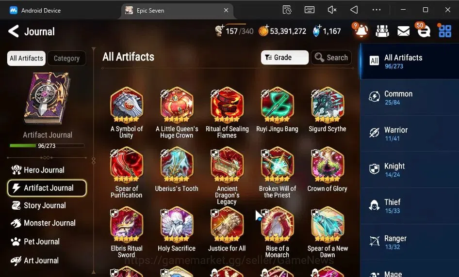 Epic Seven Accounts ASIA Unverif|19 ML(Shepherd ot Dark Diene,Rhianna& image 12