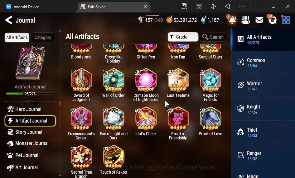 Epic Seven Accounts ASIA Unverif|19 ML(Shepherd ot Dark Diene,Rhianna& image 14