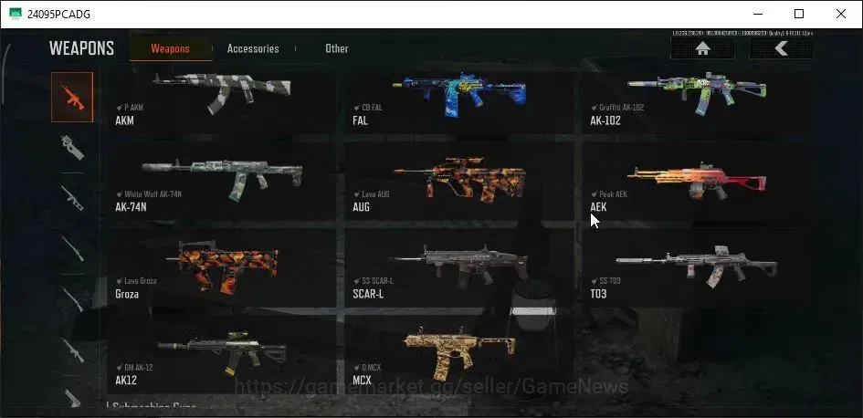 Arena Breakout Accounts MOBILE Lv30|SV 17M|CV 17M| Wire Set | AK 102 Graff image 5
