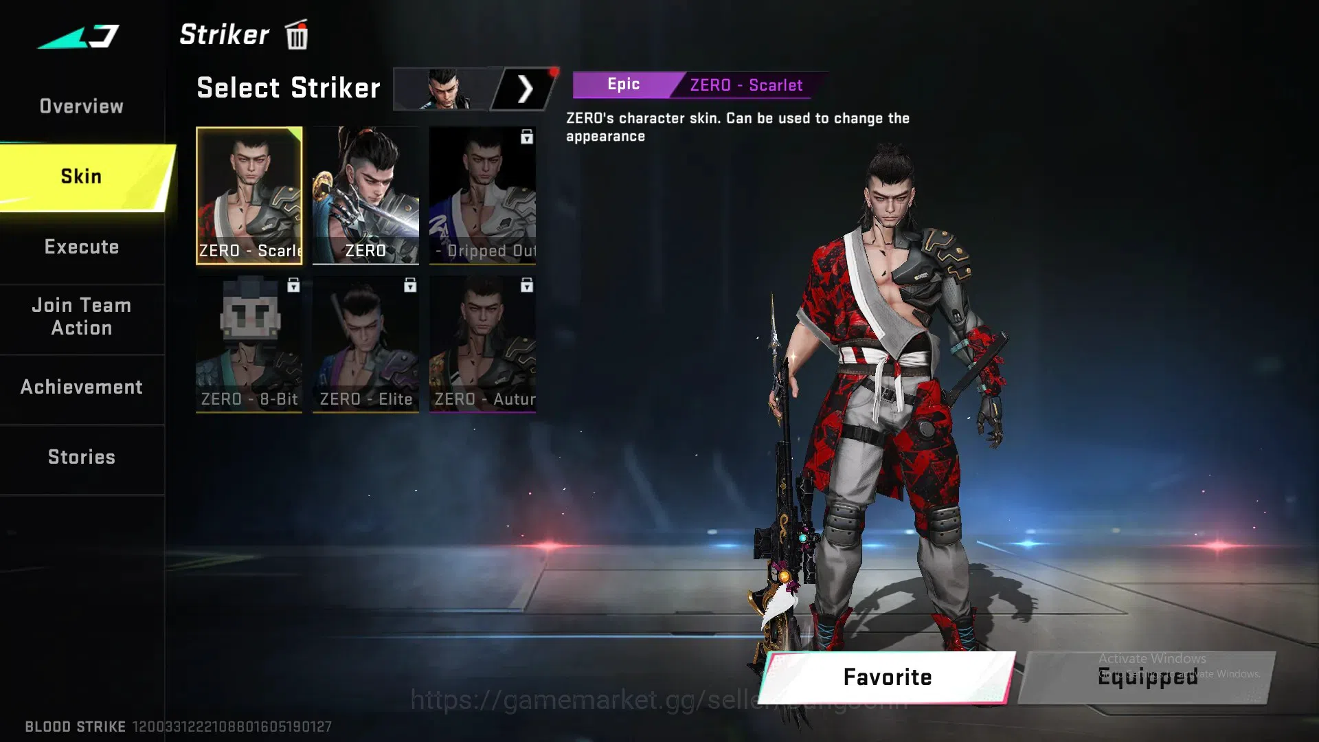Blood Strike Accounts ASIA | ETERNAL Desert Eagle Scorpius|3 7DS: QBZ95, image 12