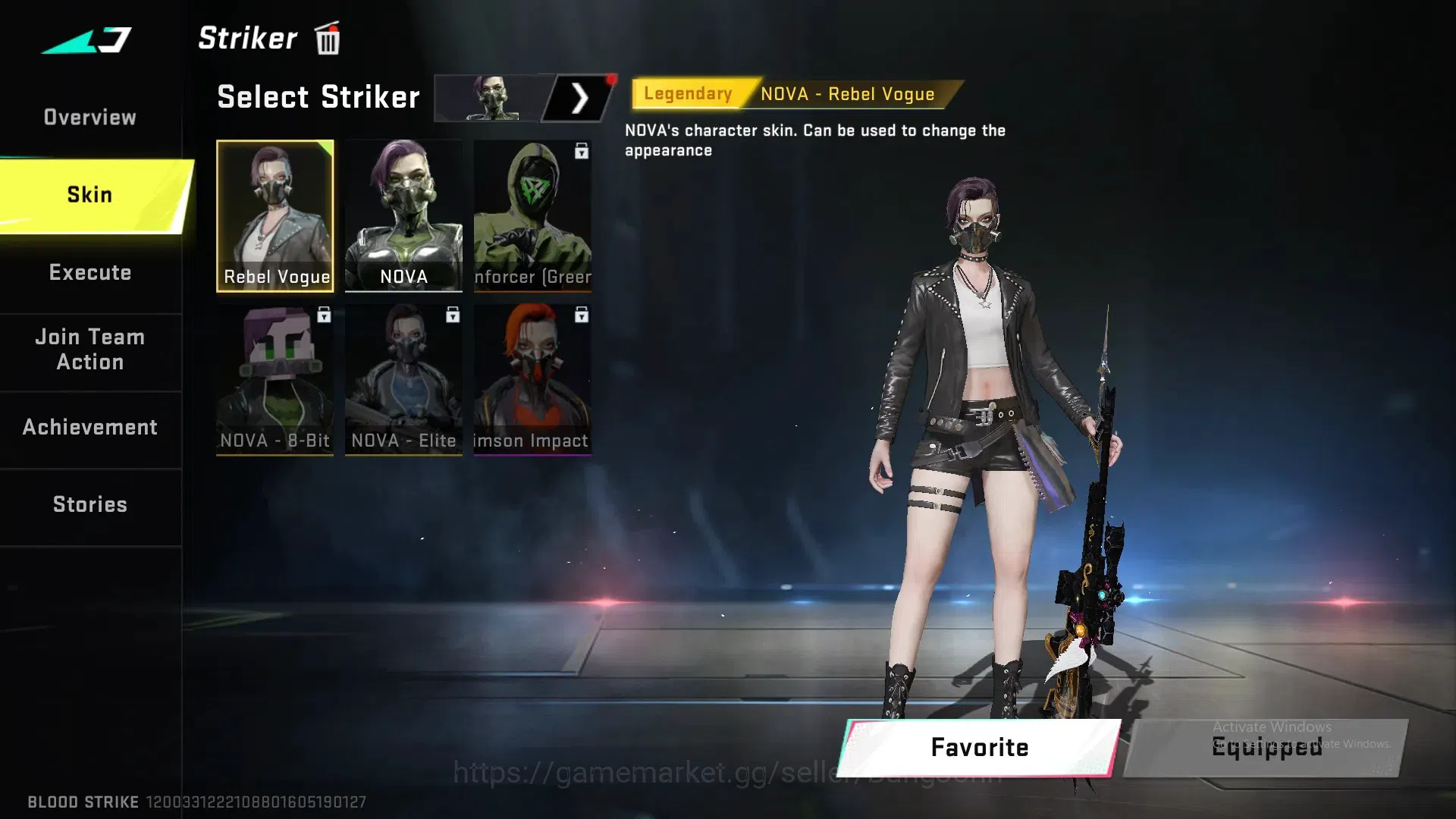 Blood Strike Accounts ASIA | ETERNAL Desert Eagle Scorpius|3 7DS: QBZ95, image 13