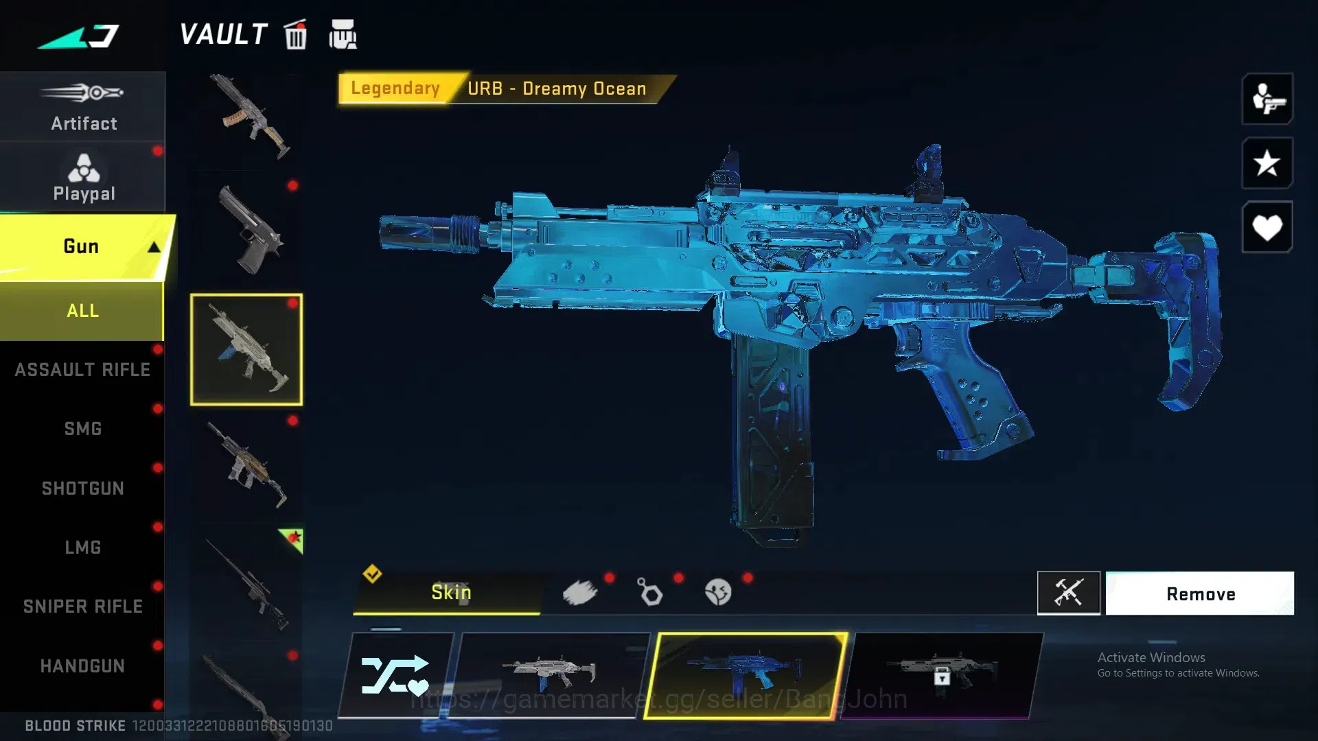 Blood Strike Accounts ASIA | ETERNAL Desert Eagle Scorpius|3 7DS: QBZ95, image 3