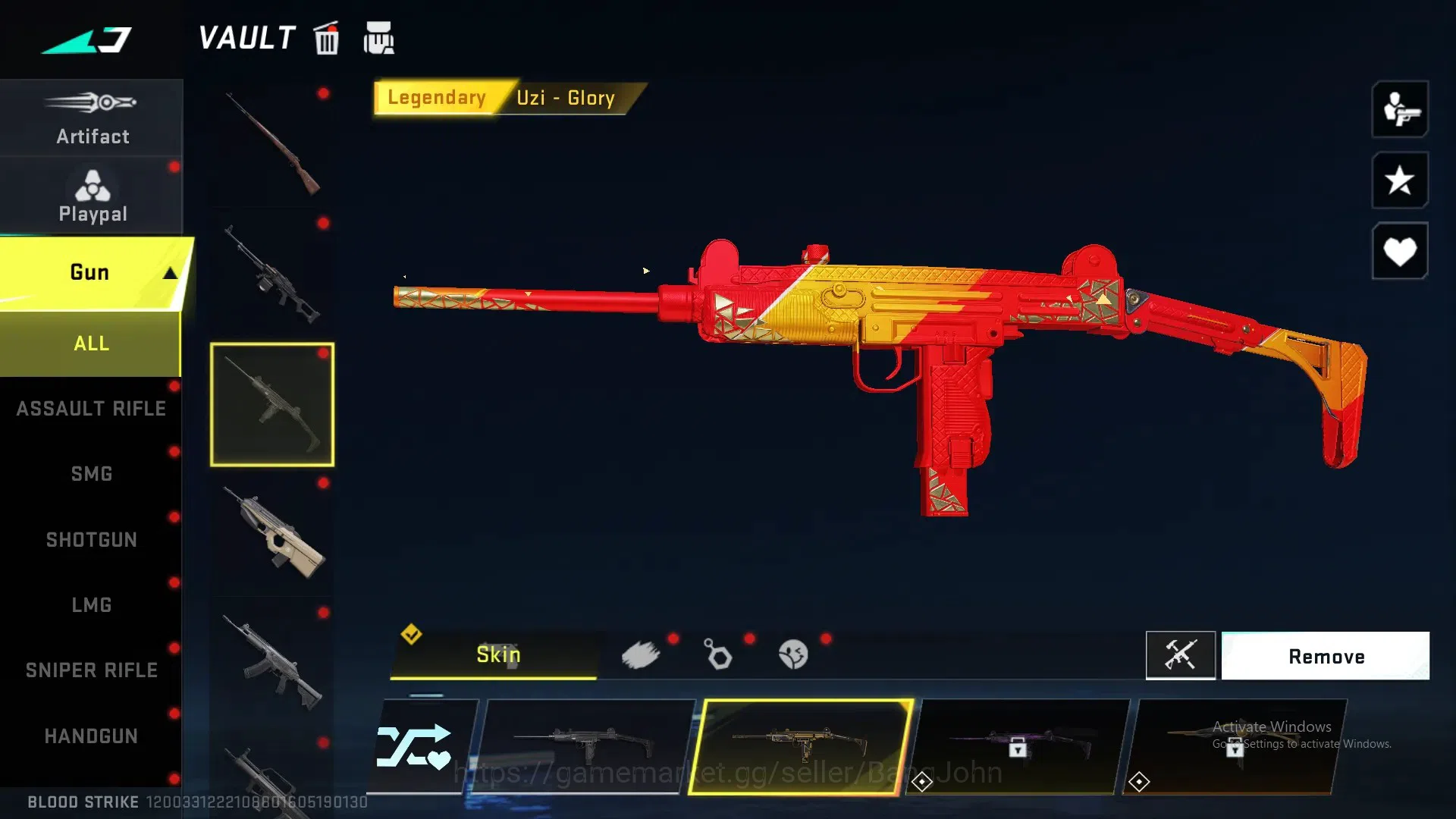 Blood Strike Accounts ASIA | ETERNAL Desert Eagle Scorpius|3 7DS: QBZ95, image 5