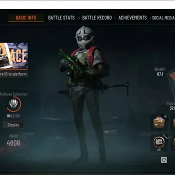 Arena Breakout Accounts High Value Mobile| LV 30 | SV 19,7M | CV 136K | 7 Exclisive ET AKM,A M4A1,MG H416,Etc | Void