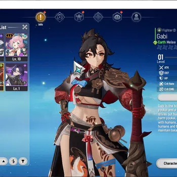 Mongil:Star Dive Accounts Global | Fresh Starter AL 2 | 2 SSR Meta ( Flare, Gabi ) & 5 SR (Benjamin,Bonnie) | Log Netmarble