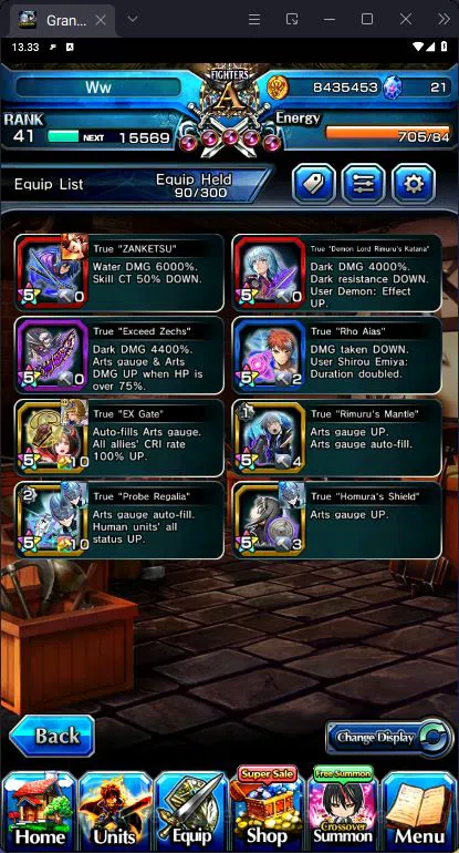 Grand Summoners Accounts [GLOBAL] Rank 41 | 13 Ascend | Houka Inumuta TW |  image 2