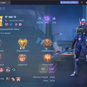 Mobile Legends: Bang Bang Accounts Collector Global|Hero 93|Skin 134|Expert|Collector Natalia|KOF Karina|DragonT